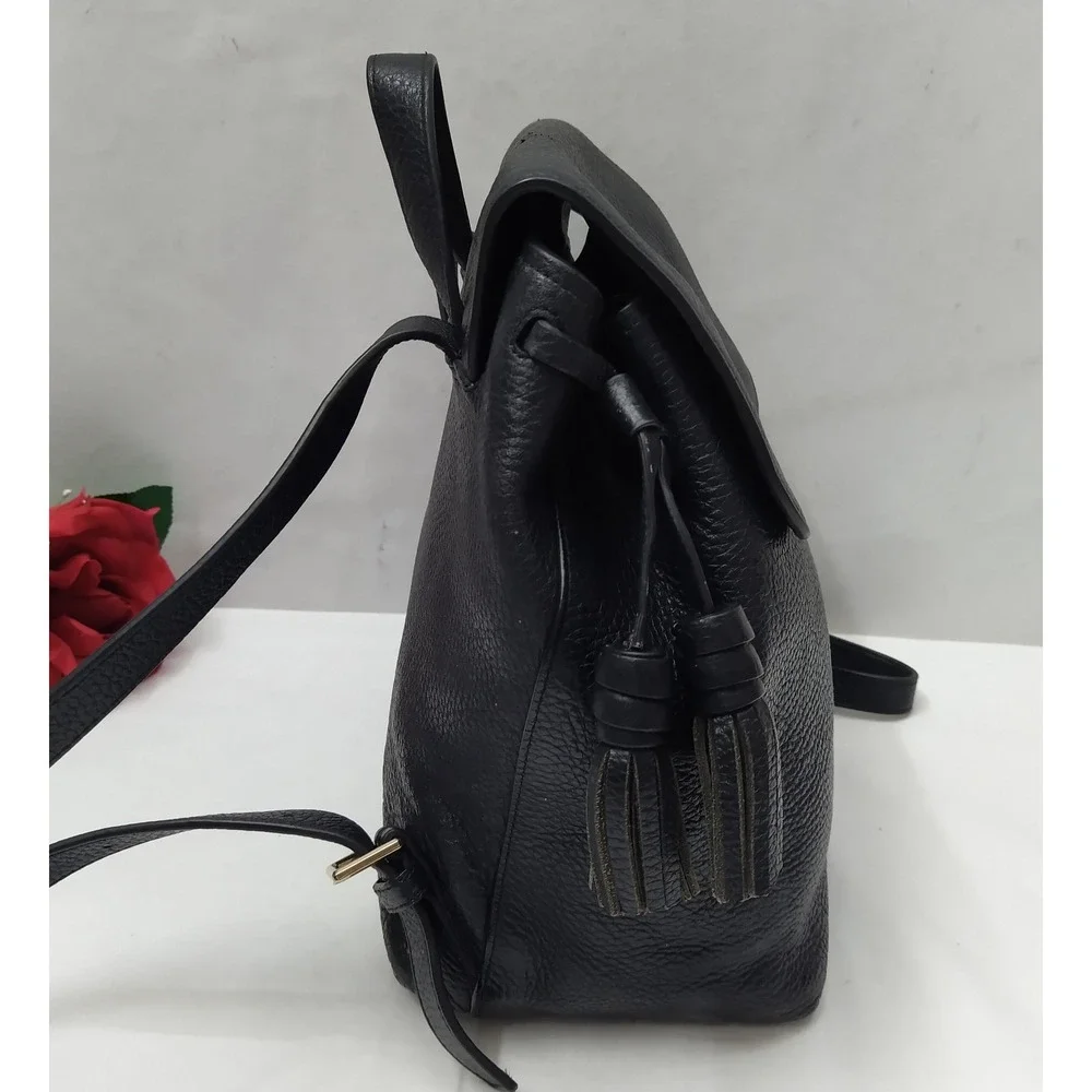 kate spade Black Leather Backpack